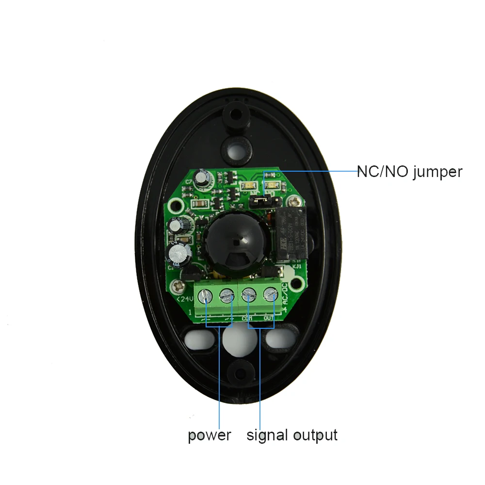 Outdoor Active Infrared Detector Hidden Alarm Home Security Output Nc