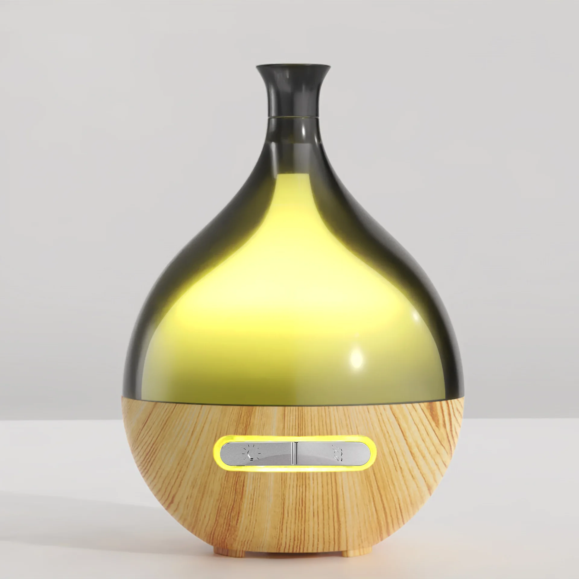 Essential Oils Diffuser  Coffee Color 80ML Mini Cool Mist Humidifier for Auto Shut Off When No Water