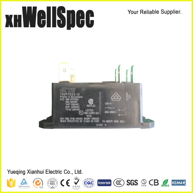 Relay Control 220v Flasher Relay Tyco T92P7D22-12