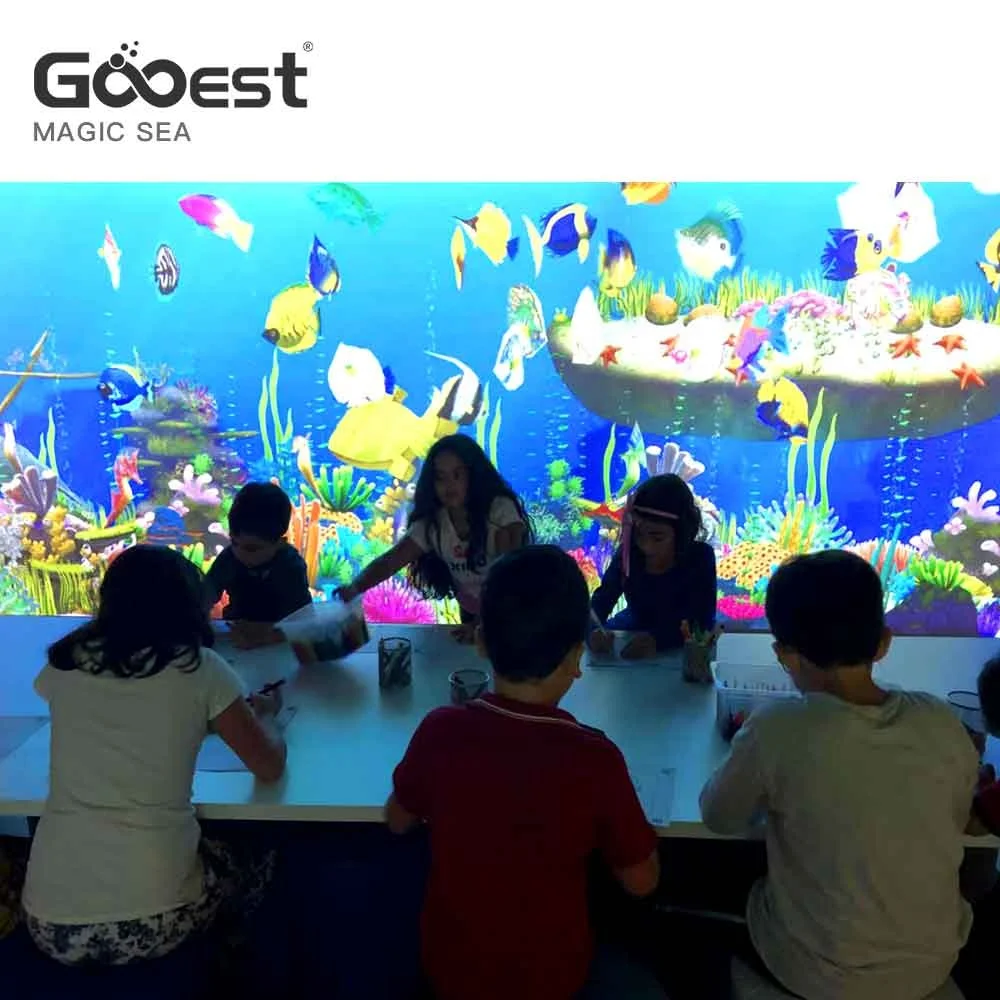 Interactive Wall Projection Game System for Indoor Playground