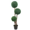 Artificial Triple Ball Boxwood Topiary Tree 120 cm