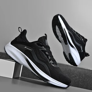 Men's Autumn Running Shoes Fashion Trend Sporty Basketball Sneakers New Large Size Lightweight Soft-Soled Walking Shoes