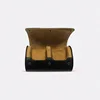 Caja de reloj doble negra