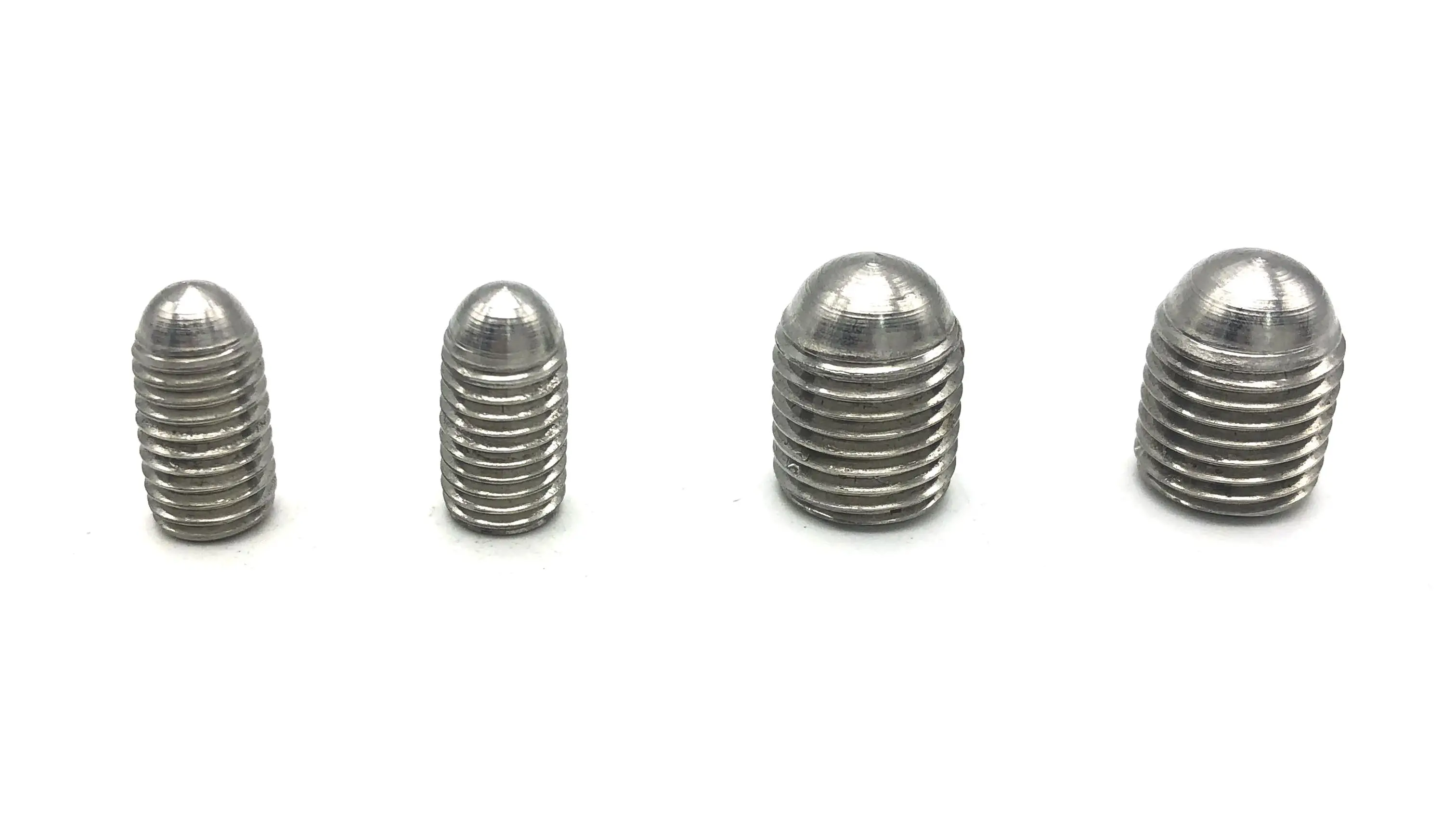Socket set screw 304 stainless steel m3 m4 m5 m6 m8 metric allen locking ball point socket head set screw