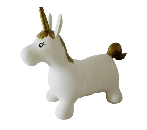 Professional Using Pvc Bounce Jumping Animal Toy for Child Riding and Walking