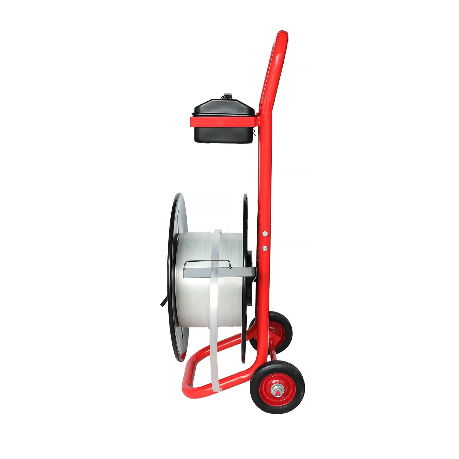 Portable Manual Packing Banding Cart Cord Pp Pet Strapping Dispenser Strapping Trolley Dispenser for Pet Strap