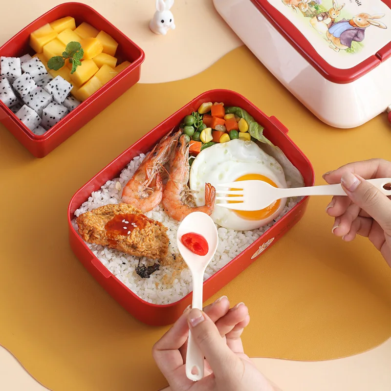 1000 Ml Bento Boxes For Adults Foodsafe Materials Bento Lunch Box For