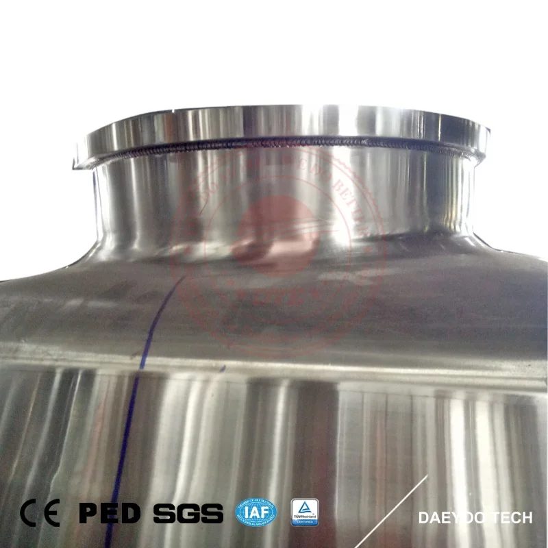 Емкость для хранения из нержавеющей стали, смешивающий бак с мешалкой