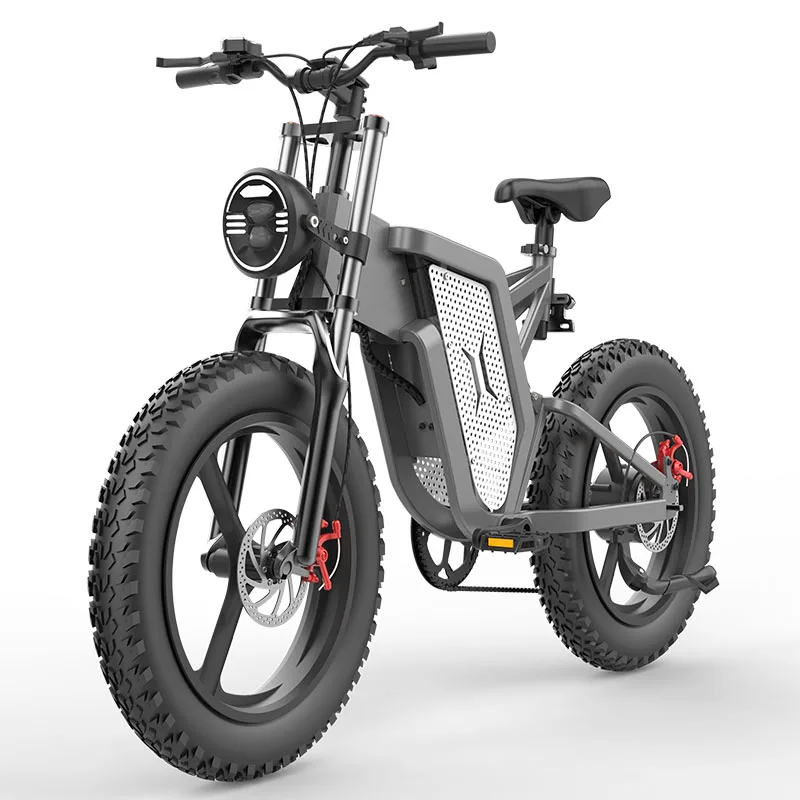 X20 E-горный велосипед 20-дюймовый Электрический 2000 Вт 20 Ач 48 в E-Bike