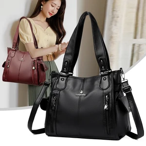 Large-Capacity New Design Women's Shoulderbag Luxurious Tote Bags Fashionable High-Quality Handbag