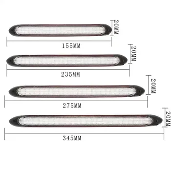 High-Brightness Two-Color LED 12V Daytime Running Lights for Trucks New Condition Car Streamer Lights with Scanning Feature