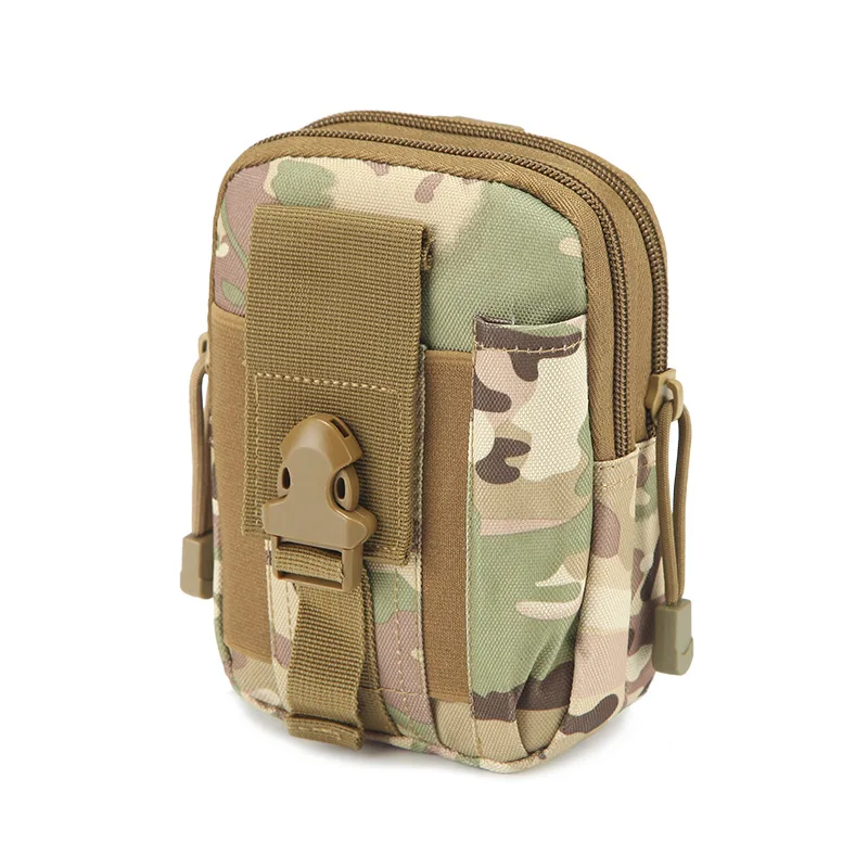 Tactical Molle Pouch Handbags Belt Waist Backpack School bag Pack Military Fanny