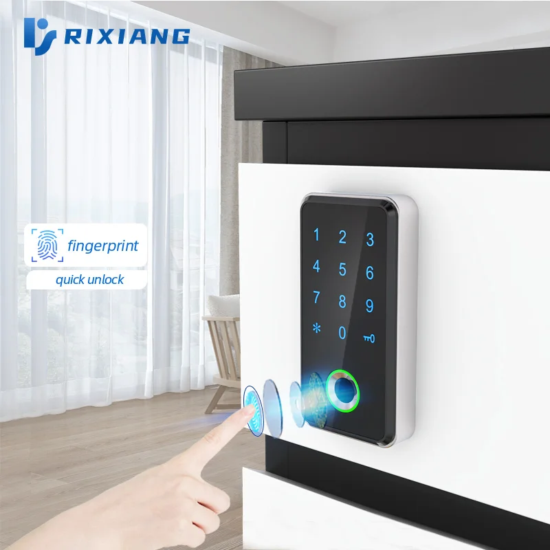 Smart Keypad Code Digital Number Furniture Biometric Rfid Locker Digital Drawer Smart Finger Print Fingerprint Cabinet Door Lock