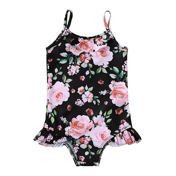 Sexy Kids Girls Bikini Summer Little Girl Floral Swimwear Children Swim ...