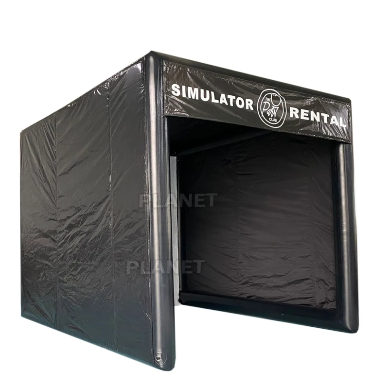 Mobile Outdoor Pvc Inflatable Golf Simulator Practice Tent Inflatable