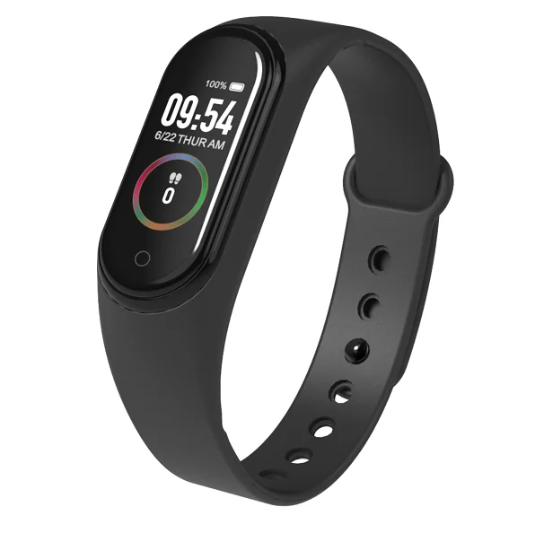 Free Logo Printing Sports Smart Watch Heart Rate Monitor Oem Fitness Tracker M4 Smartwatch Buy Smart Watch Heart Rate Monitor M4 Sport Smart Bracelet Watch Mi Band 4 Mi4 M4 Heart Rate Monitor