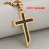 Gold Black Pendant