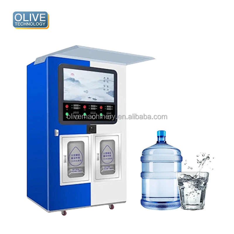 Intelligent Drinking Water Station Hydrogen Generator H2 Rich Water Vending Machine Pure Water Vending Machine