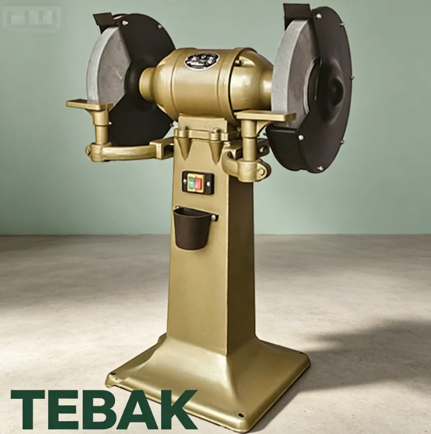 300mm Vertical Bench Grinder Heavy Duty Floor Standing Industrial Grinding Machine M3030 Multi Functional Grinder