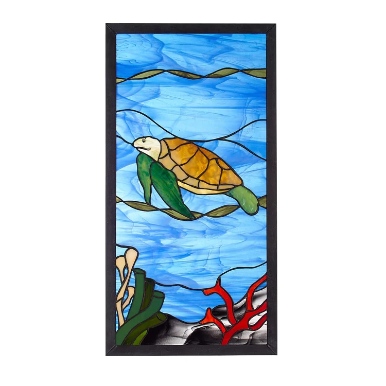 Colored Customized Pattern Stained Glass for Door Window