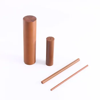 プラスチック PI-べスペル SP-1 丸棒（茶） 直径 19.0mm 710 mm