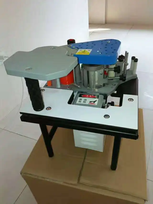 2020 Cheap Price Small Manual Edge Banding Machine Portable Edgebander Escuadradora