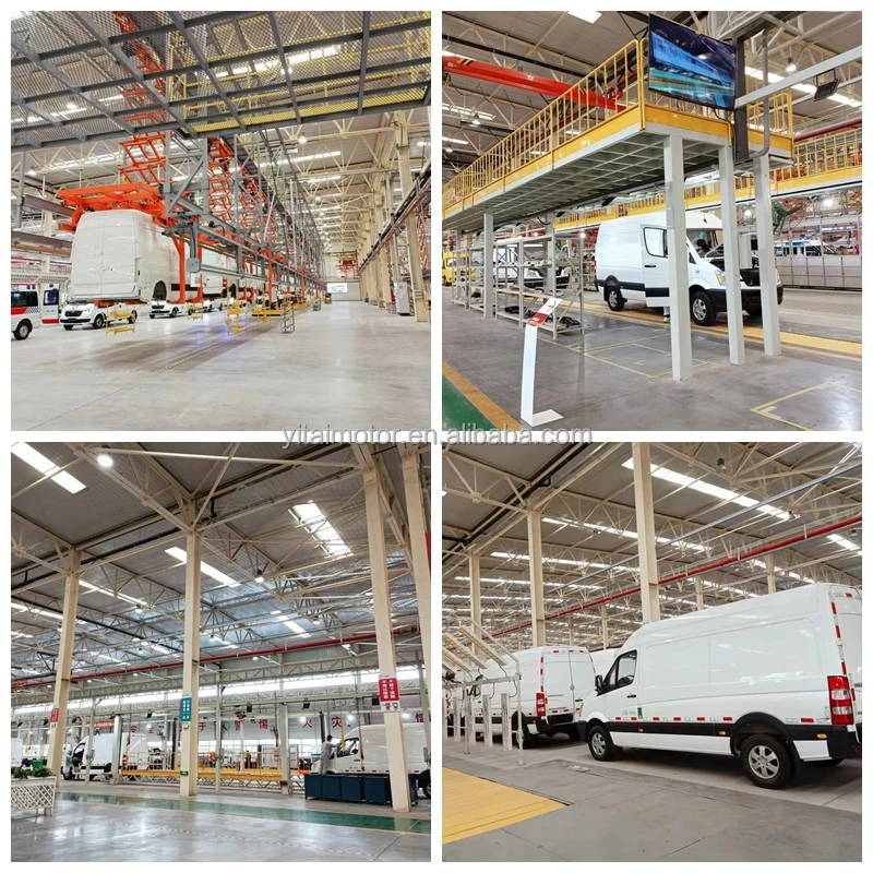 Factory Brand New Foton EEC COC Electric Cargo Van for Sale