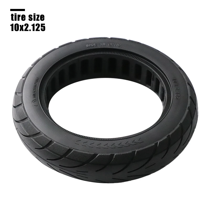 Superbsail High Quality 10*2.125 solid tire For Ninebot F30 Electric Scooter Solid Tyre Durable 10 inch Non-Slip Tire Accessory details