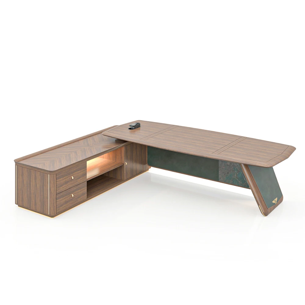 Luxury Tables New Model VIP Executive Modern Office Furniture Set Work ...