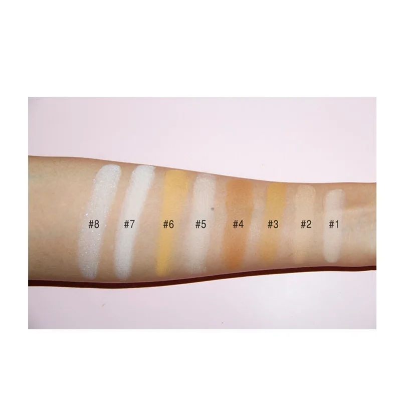 The most popular 8 color dispersion Loose powder Fine powder Waterproofing and oil control Calm makeup powder
