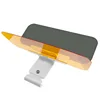 Jaune-32*13,5 cm (style bouton + texture CD)