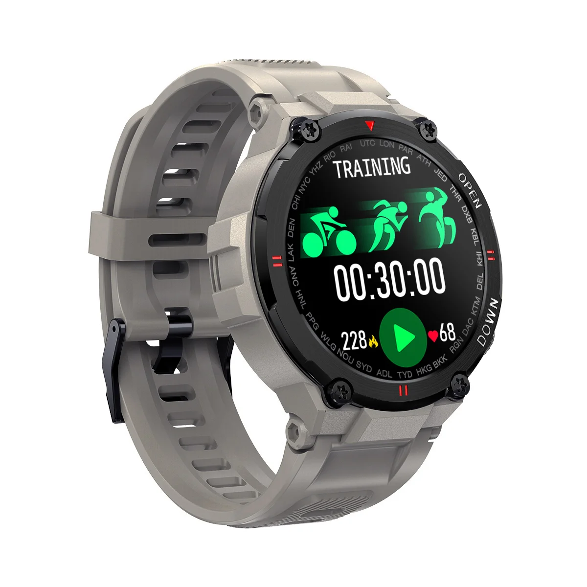 Senbono Max Smartwatch Fashionable Fitness Tracker