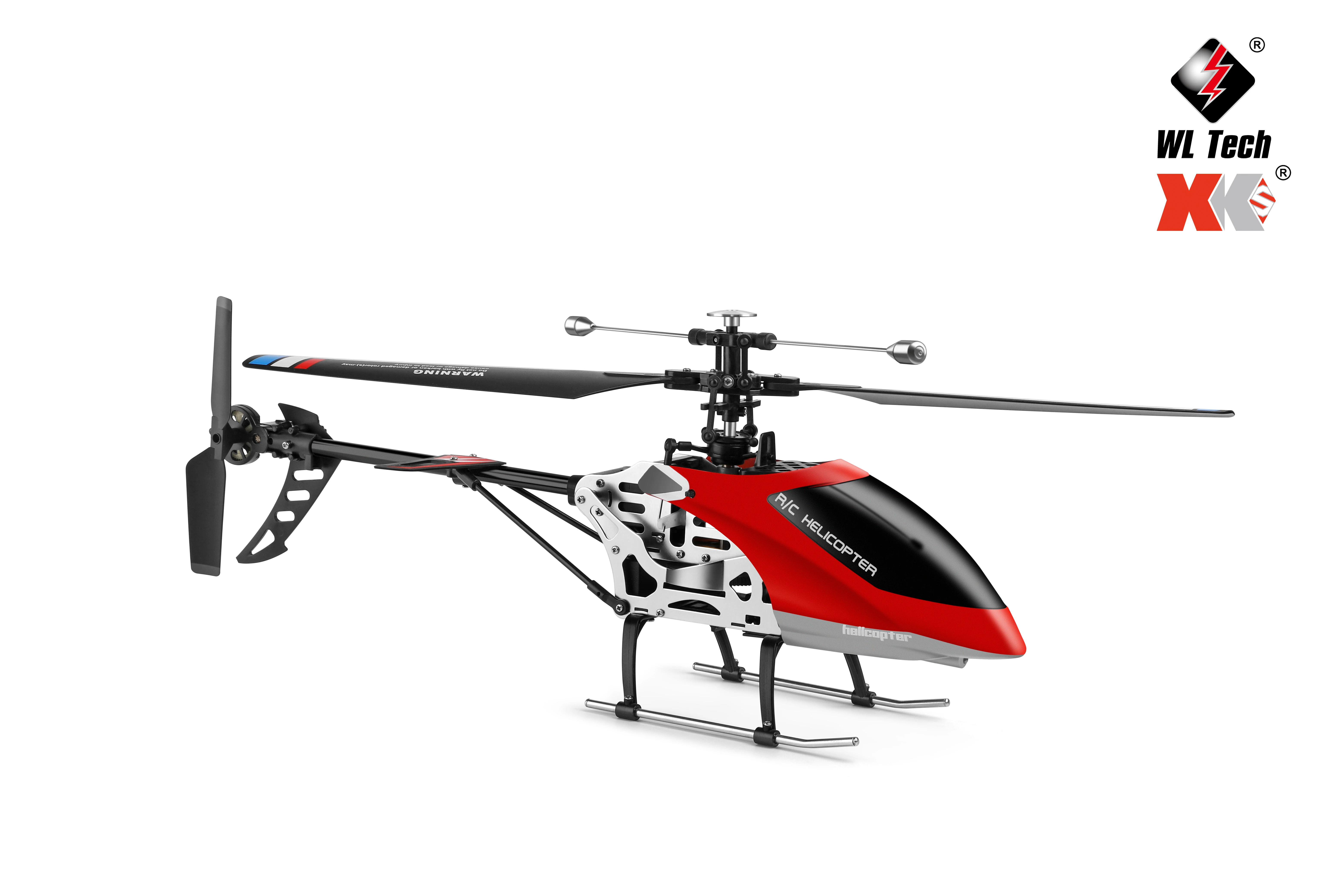 Flying Invaders 2.4G 4ch Single Propeller Rc Helicopter Upgraded V912-A Fixed High Helicopter(Can Build Camera)