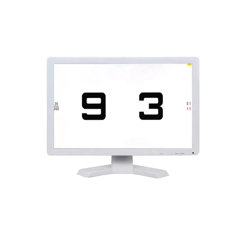 Rightway Brand  2023 New Product VC-3 Screen Vision Chart Panel Led Visual Acuity Panel Eye Chart Testing 19 Inch Eye Vision