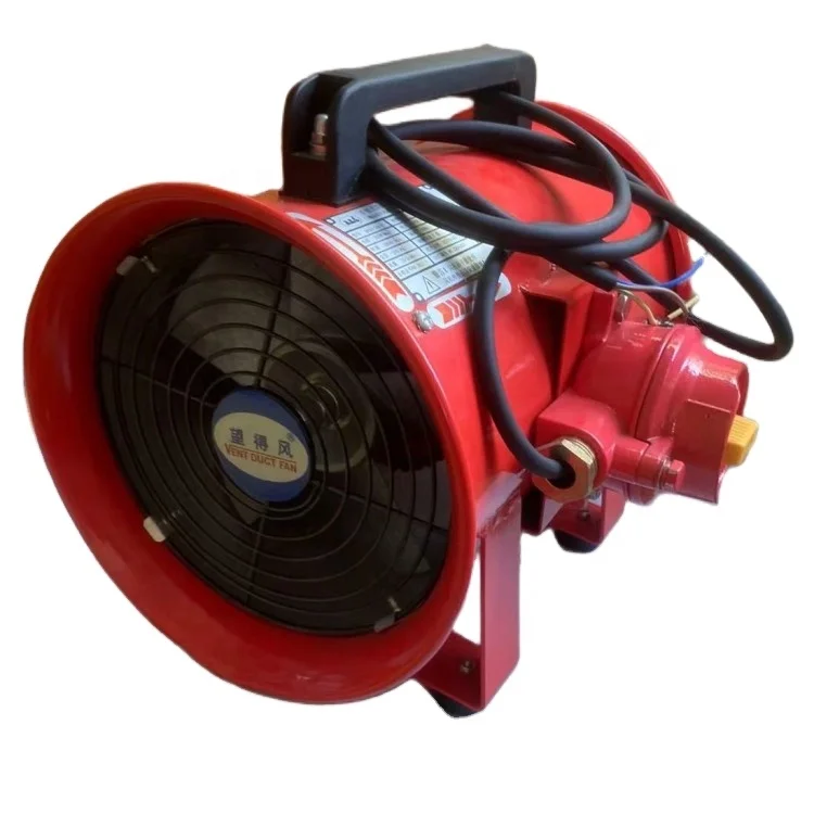 Electric Atex Portable Blower, Axial, Copper, Aluminum, 520W - detail 8
