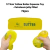 Yellow 4oz butter -72pcs-  YPTOY044