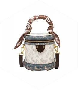 It's a Women's Crossbody Bag, a 2026 New Model Leather Retro Handbag, a Lucky Money Bucket Shoulder Bag and a Water Bucket Bag.