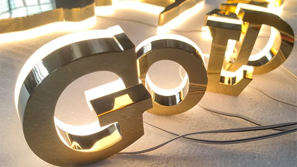 High Quality Customization Led Letter Sign Factory Cheaper 3d logo Backlit  Sign Led Sign Letter Light Business Signage