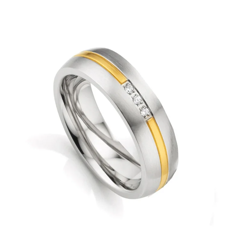 Joyas Tous Anillo Bodas HIJONES Acero Inoxidable 18K Multicolor