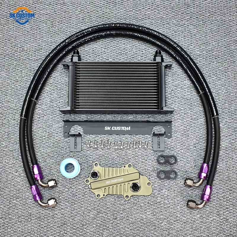 Engine Oil Coolant Kit For Jeep Cherokee WK2 Dodge 3.0L Crd 3.6L Pentastar V6 Oil Cooling Cooler