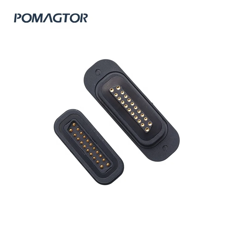 21 Pin Magnetic Pogo Pin Connectors Direct Manufacturer In China