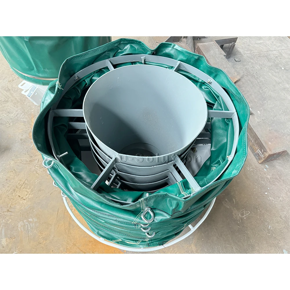High Efficient Bulk Material Loading Spout Automatic Telescopic Chute with Dust Control
