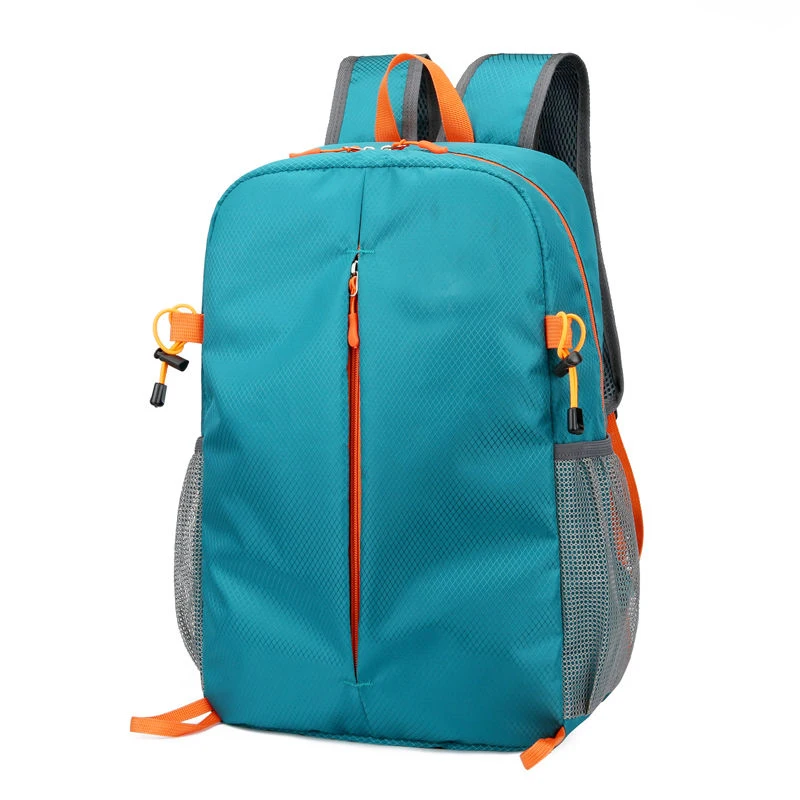 Outdoor Nylon Travel Mountain Climbing Backpack Foldable Hiking Camping Backpack For Travel