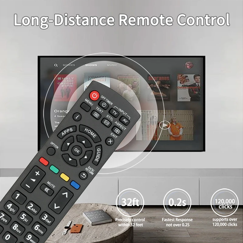 PANASONIC N2QAYB000830 – télécommande de remplacement - $12.1 : REMOTE