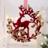 Elan guirlande rouge