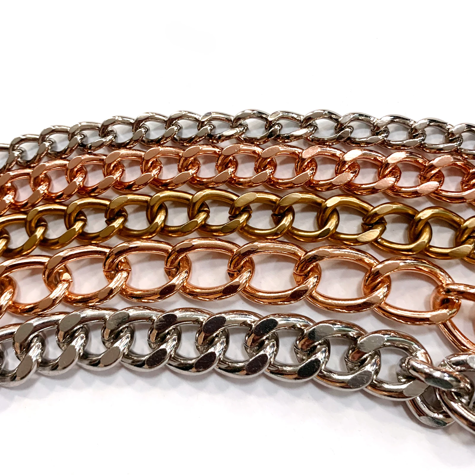 Custom Metal Chain Accessories For Bags Zinc Alloy Iron Aluminum Bag ...