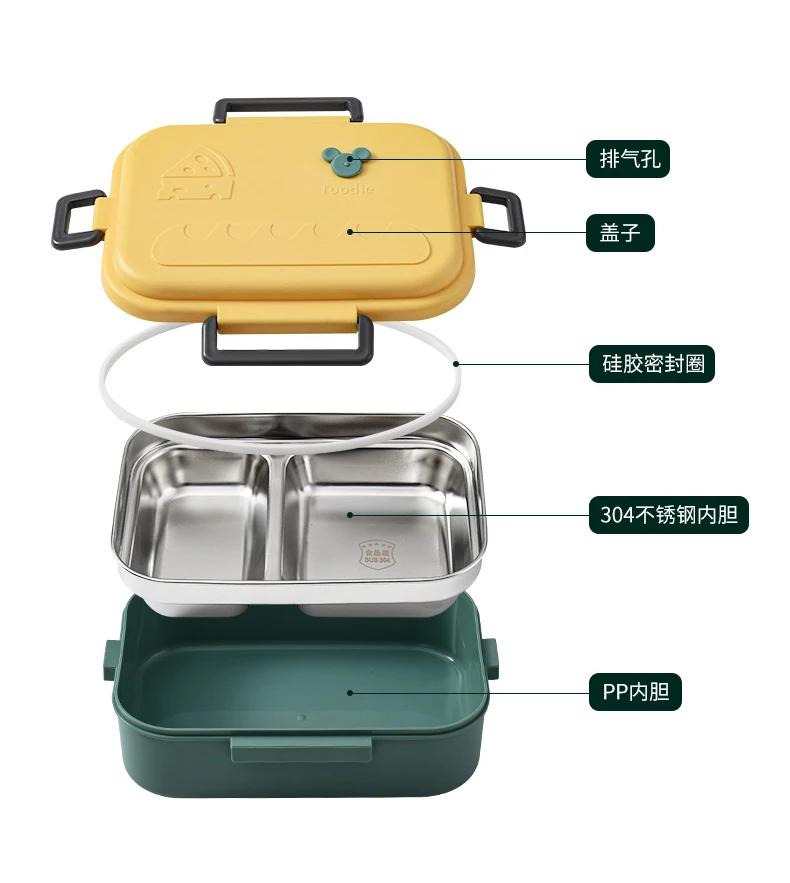Thermal Lunch Box Bento Box For Kids Lunch Insulated School Set Kids