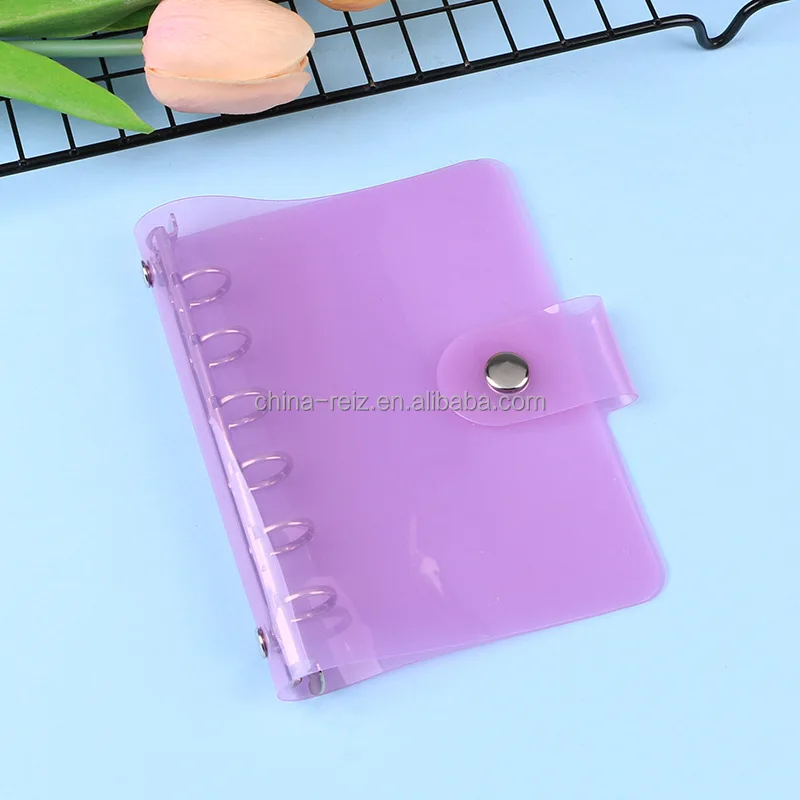 A5 A6 A7 Pvc Budget Binder Transparent Clear Budget Binders A6 Budget