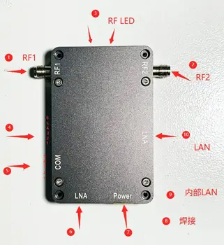 UAV drone video data link module wireless video transmitter receiver for camera two-way long-range TDD transceiver lightweight