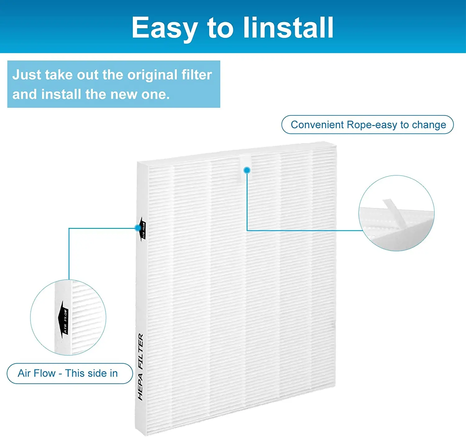 Hepa Filter Winix Compatible For P150 B151 Air Purifier Filter Winix